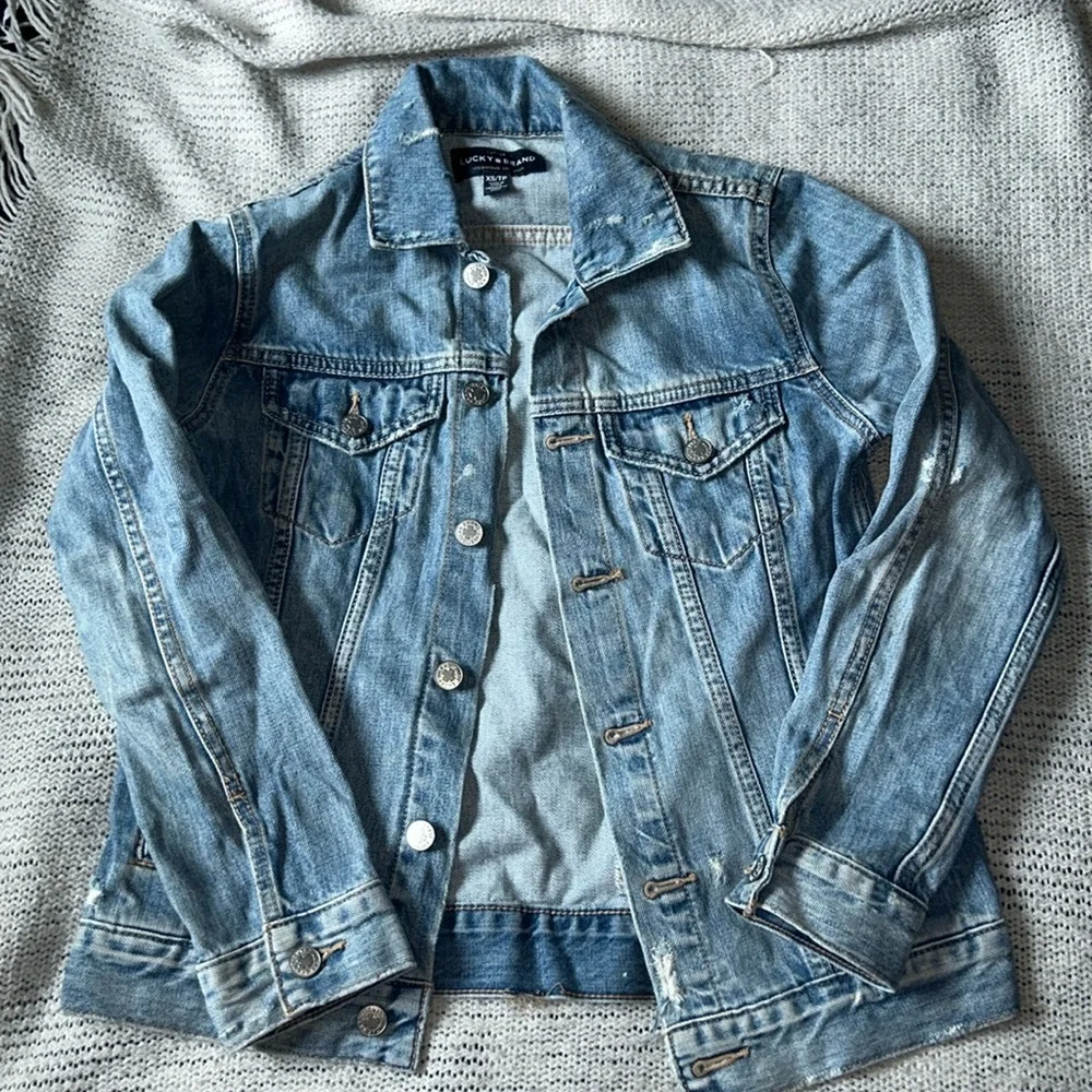 Lucky Brand Jean Jacket - Picture 1 of 5